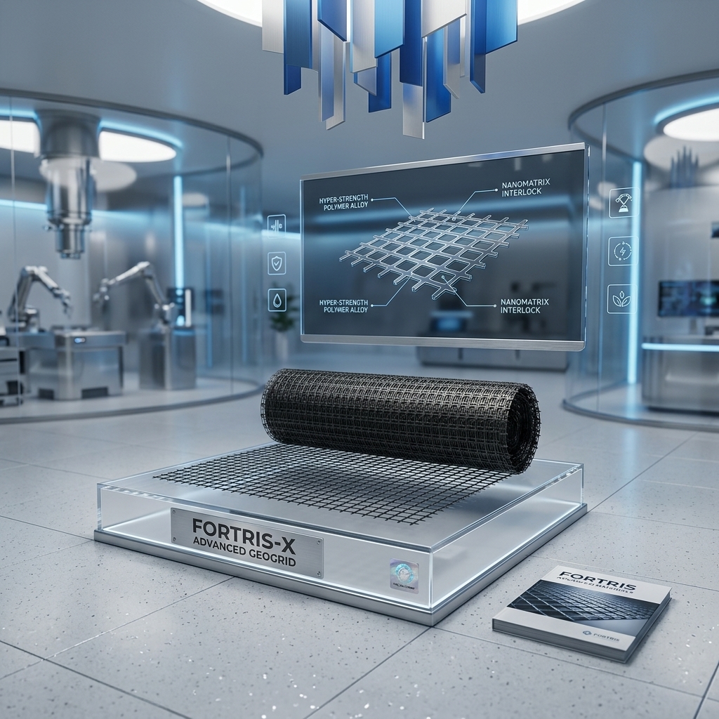 High-strength infrastructure geogrid